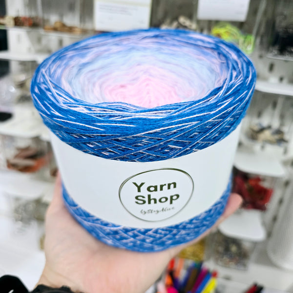 Gradient WMO002 MelOmbre Yarn Cake Woolcot Extrafine 1-8-9-10+1