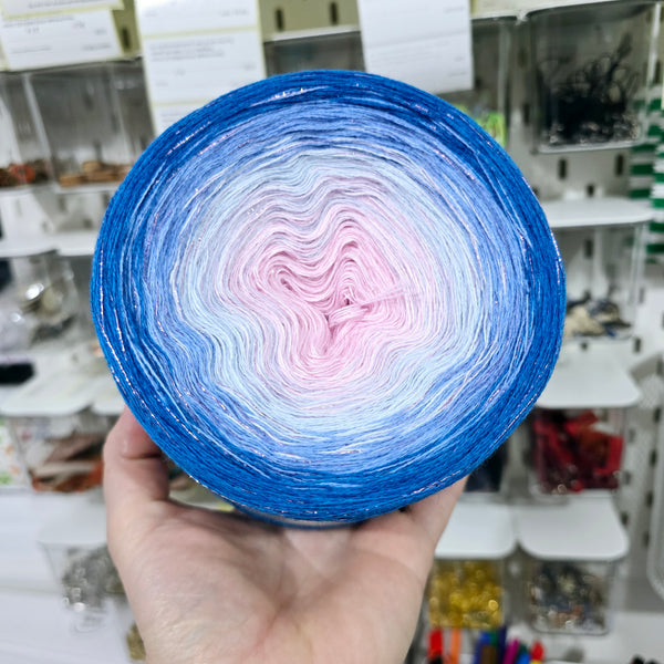 Gradient WODL002 Ombre DeLux Yarn Cake Woolcot Extrafine 1-8-9-10+29