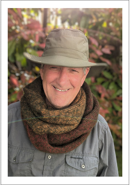 Knitting Pattern Velvet Neckwarmer