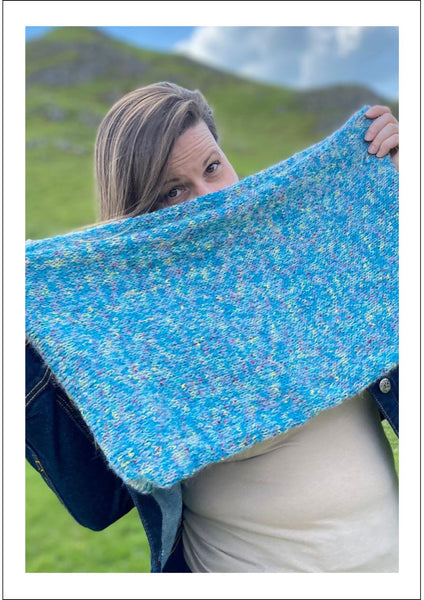 Knitting Pattern Velvet Neckwarmer