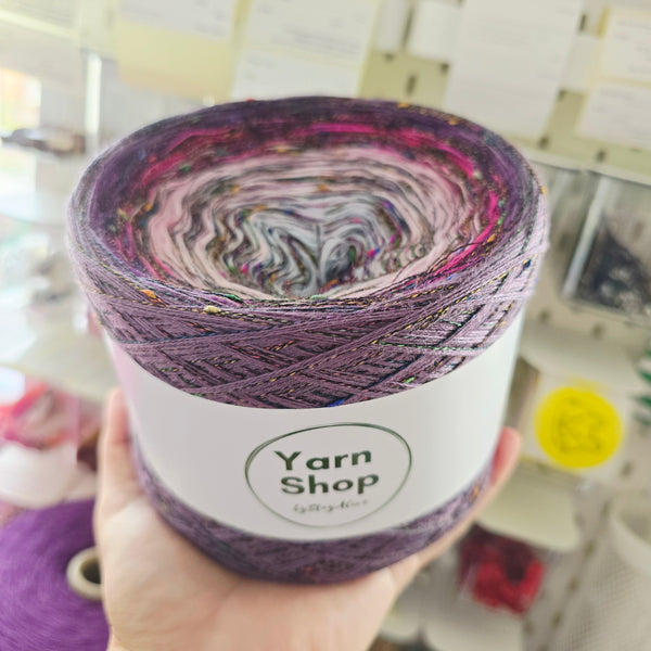 Gradient ONW006 Ombre Nopkee Yarn Cake Woolcot Extrafine Superwash 8-1-23-24-16-15+RN