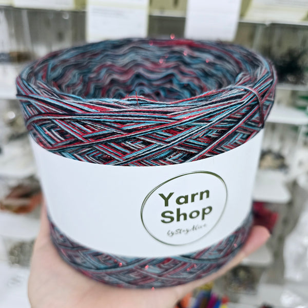 WDL003 4PLY Crazy DeLux Yarn Cake Woolcot Extrafine 2+5+6+7+31
