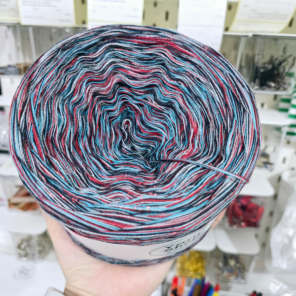 WDL003 4PLY Crazy DeLux Yarn Cake Woolcot Extrafine 2+5+6+7+31