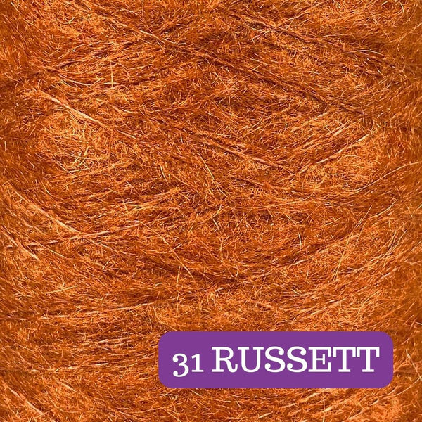 Mohair RUSSETT Lace Yarn