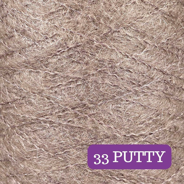 Mohair PUTTY Lace Yarn