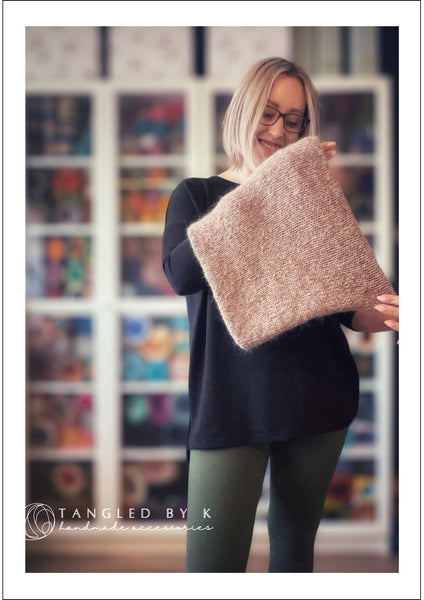 Knitting Pattern Velvet Neckwarmer