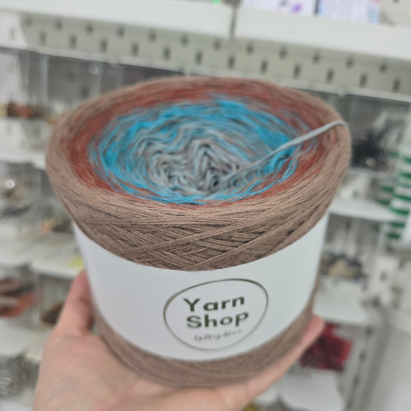 Gradient WMO001 MelOmbre Yarn Cake Woolcot Extrafine 5-6-3-4+4