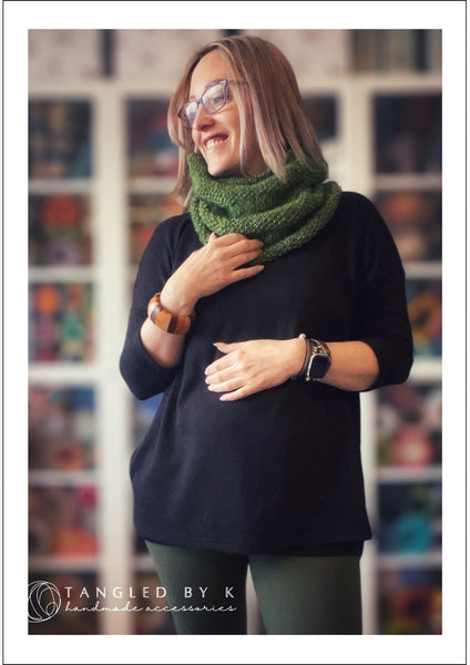 Knitting Pattern Russett Neckwarmer