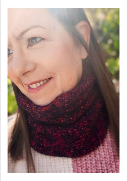 Knitting Pattern Russett Neckwarmer
