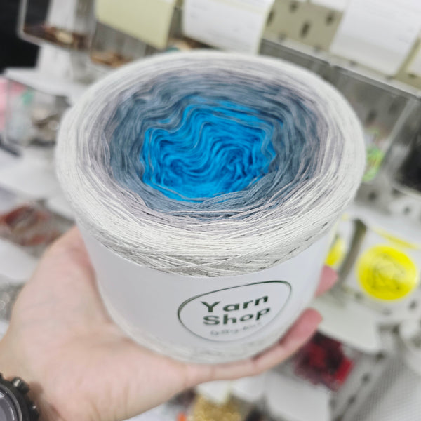 Gradient CO008 Ombre Yarn Cake Pure Cotton Extrafine 10-70-5-4