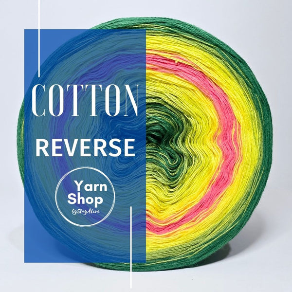 Gradient CR002 Reverse Yarn Cake Pure Cotton Extrafine 83-80-72-86-84