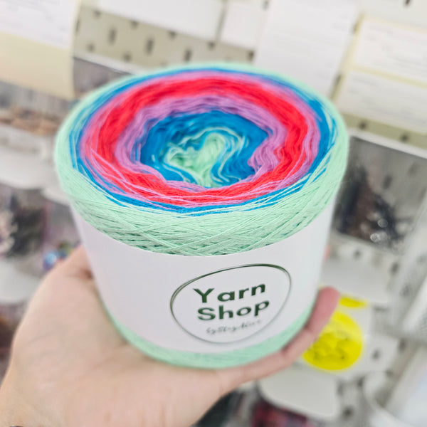 Gradient CR007 Reverse Yarn Cake Pure Cotton Extrafine 66-10-11-9