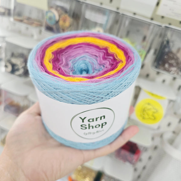 Gradient CR006 Reverse Yarn Cake Pure Cotton Extrafine 8-11-3-6