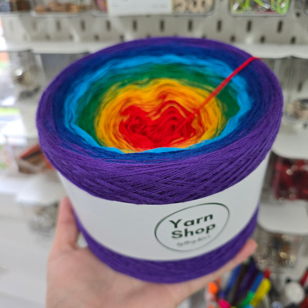 MO062 Ombre Yarn Cake Pure Merino Extrafine Superwash 13-51-7-14-39-60