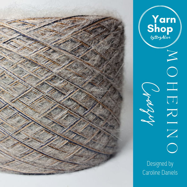 Fancy Fluffy MHC005 Moherino Crazy Yarn Cake Merino Mohair 26+56+67+33
