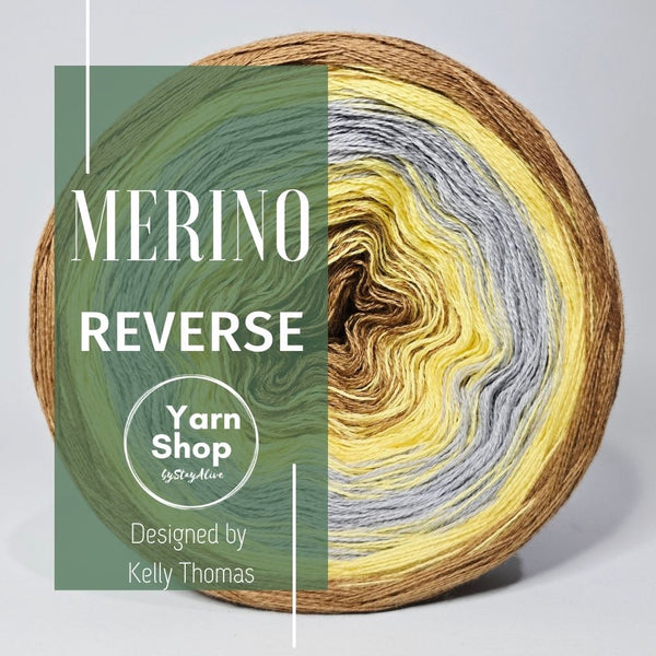 Gradient MR005 Reverse Yarn Cake Pure Merino Extrafine Superwash 26-61-73