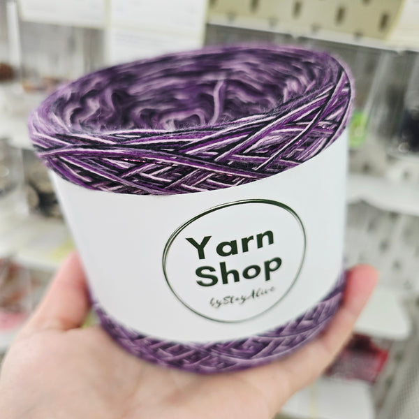 WDL005 4PLY Crazy DeLux Yarn Cake Woolcot Extrafine 15+16+21+23+39