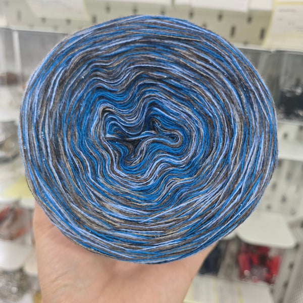 WDL008 4PLY Crazy DeLux Yarn Cake Woolcot Extrafine 9+10+11+13+40
