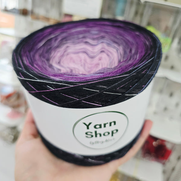 Gradient WMC002 Ombre Melange Cotton Yarn Cake Woolcot Extrafine Superwash 23-15-16-21+PMC