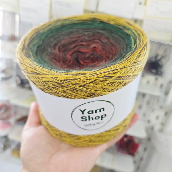 Gradient WMO006 MelOmbre Yarn Cake Woolcot Extrafine 3-18-22-17+13