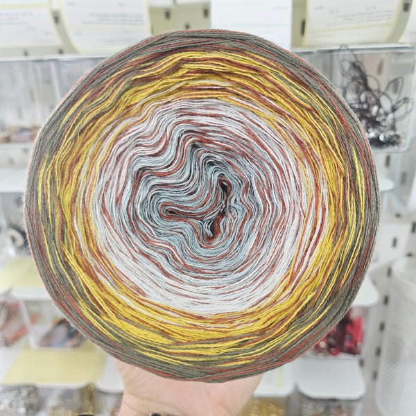 Gradient WMO008 MelOmbre Yarn Cake Woolcot Extrafine 5-12-17-18+3