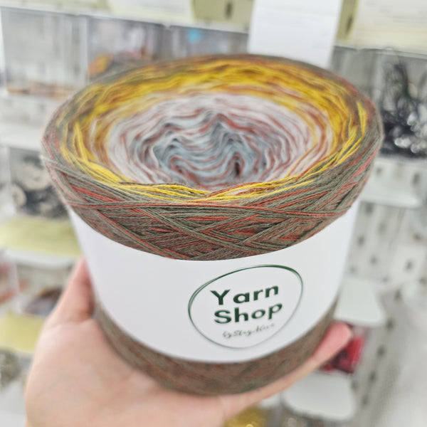 Gradient WMO008 MelOmbre Yarn Cake Woolcot Extrafine 5-12-17-18+3
