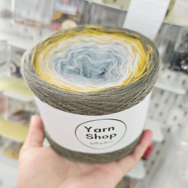 Gradient WO019 Ombre Yarn Cake Woolcot Extrafine 5-12-17-18