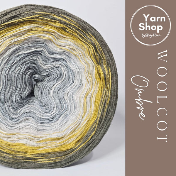 Gradient WO019 Ombre Yarn Cake Woolcot Extrafine 5-12-17-18