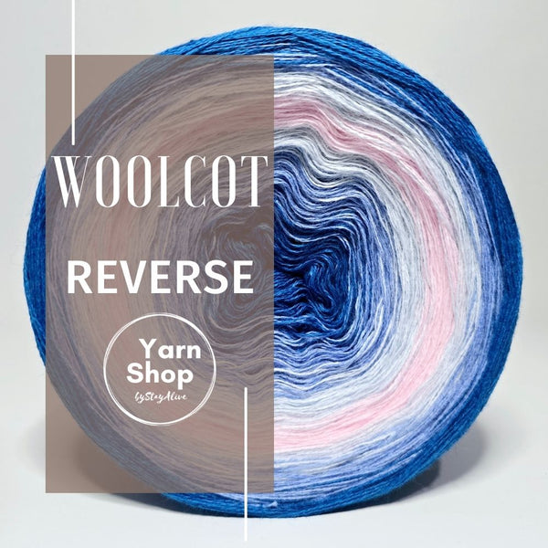 Gradient WR002 Reverse Yarn Cake Woolcot Extrafine 10-9-8-1