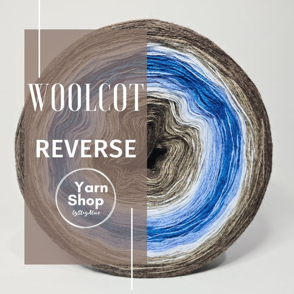 Gradient WR007 Reverse Yarn Cake Woolcot Extrafine 13-11-8-10-9