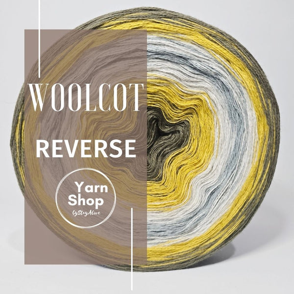 Gradient WR008 Reverse Yarn Cake Woolcot Extrafine 18-17-12-5