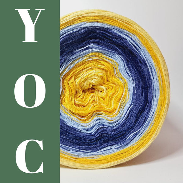 YOC Reverse Yarn Cake Pure Merino Extrafine Superwash