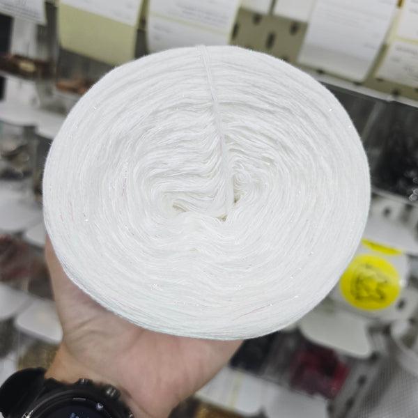 Melange DeLux Yarn Cake Pure Cotton Extrafine 1+32