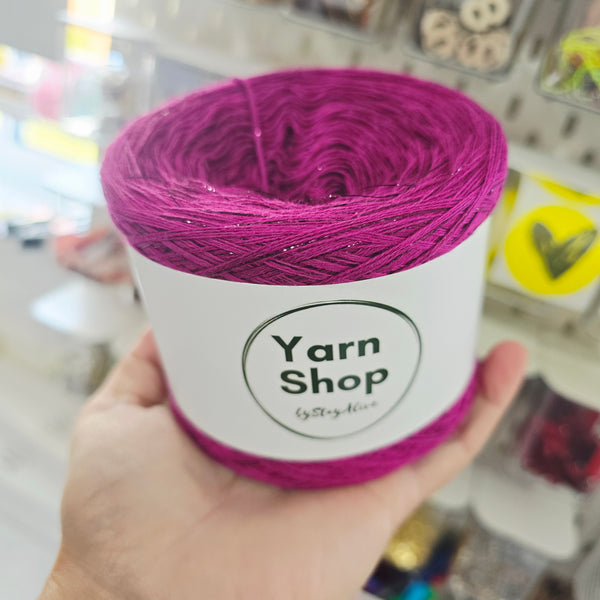 Melange DeLux Yarn Cake Pure Cotton Extrafine 3+39