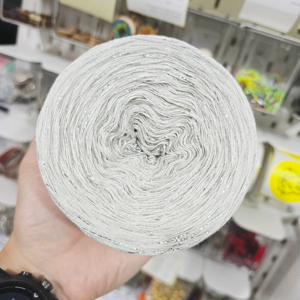 Melange DeLux Yarn Cake Pure Cotton Extrafine 4+21
