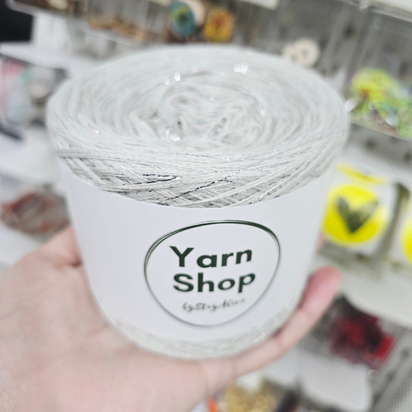 Melange DeLux Yarn Cake Pure Cotton Extrafine 4+21