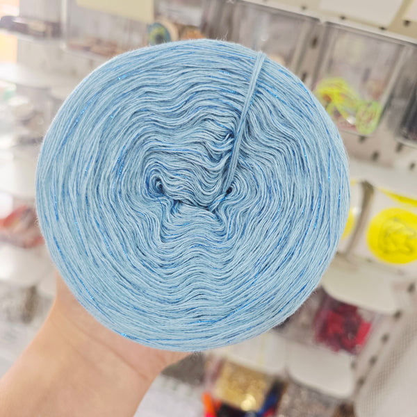 Melange DeLux Yarn Cake Pure Cotton Extrafine 8+42