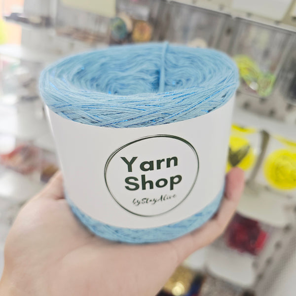 Melange DeLux Yarn Cake Pure Cotton Extrafine 8+42