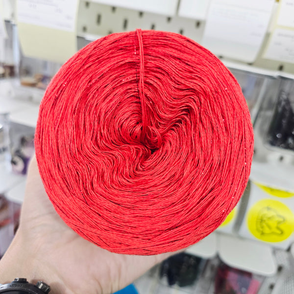 Melange DeLux Yarn Cake Pure Cotton Extrafine 9+31