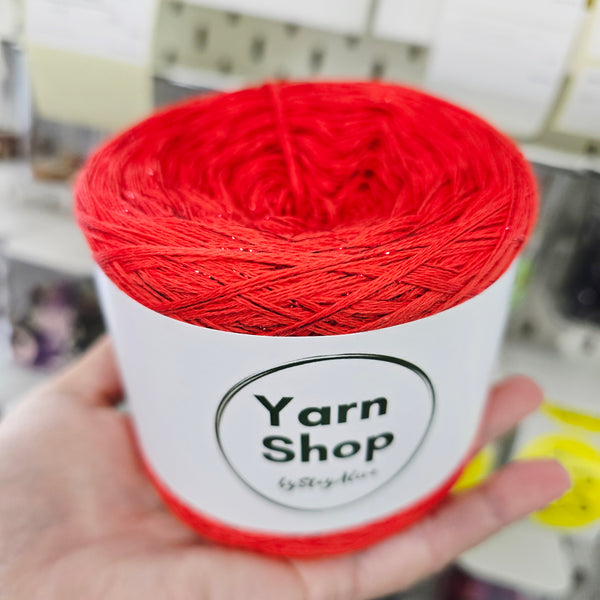 Melange DeLux Yarn Cake Pure Cotton Extrafine 9+31