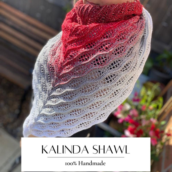 Handmade crochet Shawl Kalinda