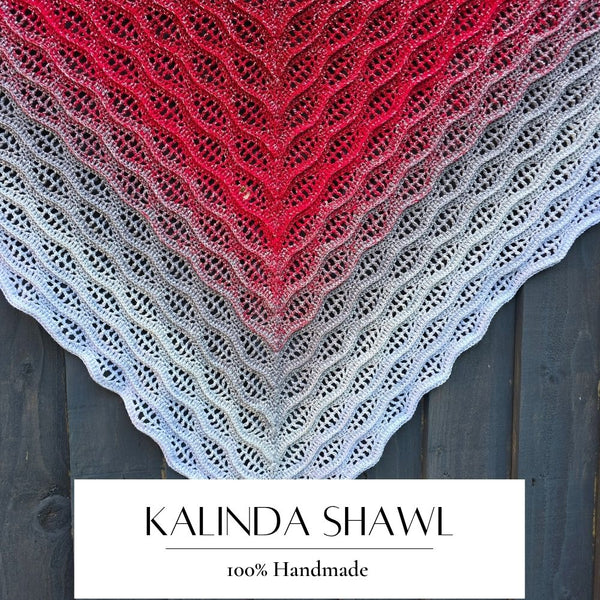 Handmade crochet Shawl Kalinda