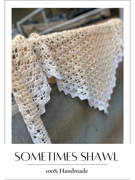Handmade Scarf – Sometimes Shawl, Crochet