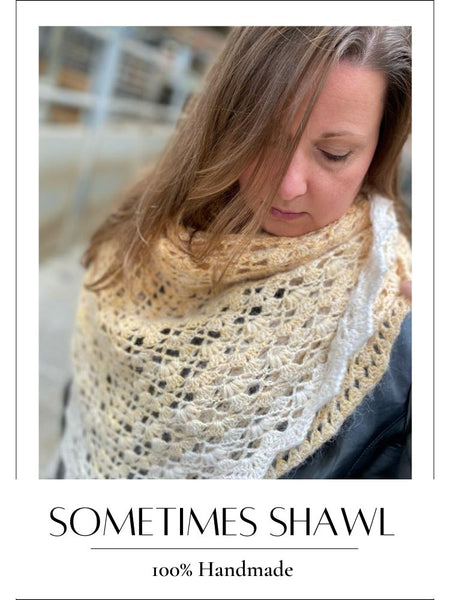 Handmade Scarf – Sometimes Shawl, Crochet