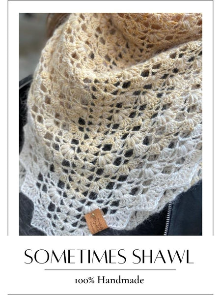 Handmade Scarf – Sometimes Shawl, Crochet