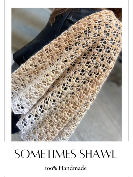 Handmade Scarf – Sometimes Shawl, Crochet