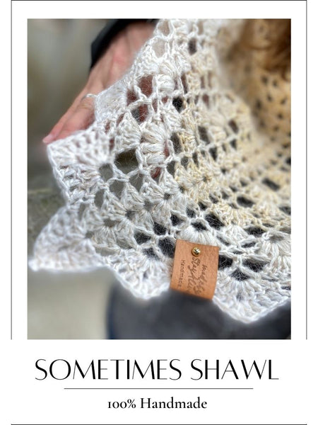 Handmade Scarf – Sometimes Shawl, Crochet