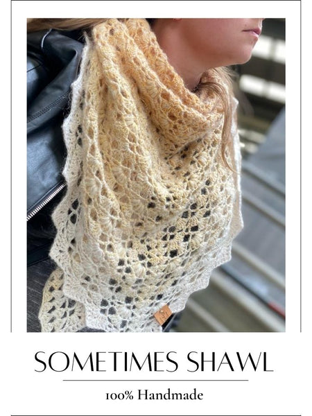 Handmade Scarf – Sometimes Shawl, Crochet