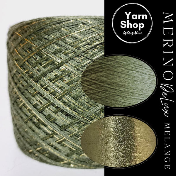 MDL 19+22 Melange DeLux Yarn Cake Pure Merino Extrafine Superwash
