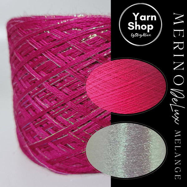 MDL 2+32 Melange DeLux Yarn Cake Pure Merino Extrafine Superwash